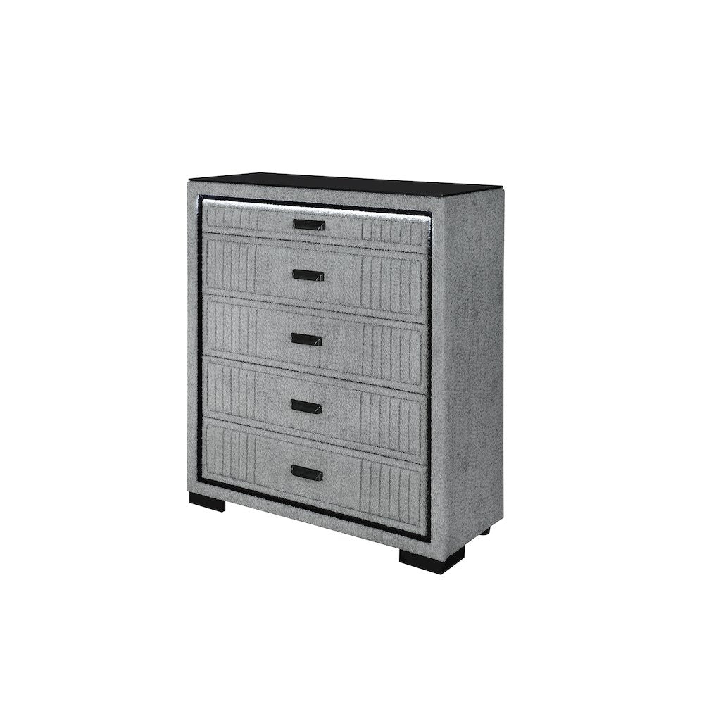 Isabella Grey Chest With Led