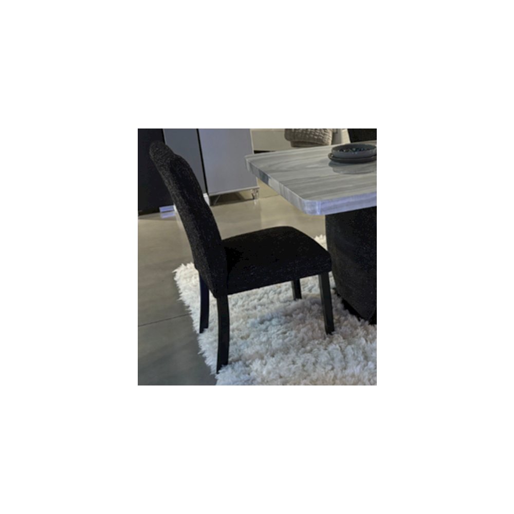 D2502 Black Dining Chair Kit Of 2