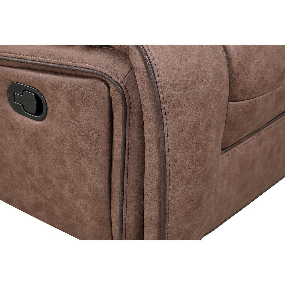 U2250 Brown Glider Recliner