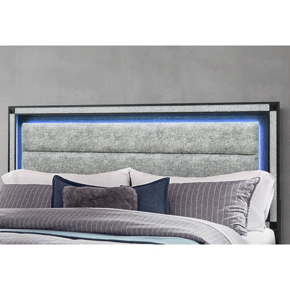 Soleil Charcoal King Bed
