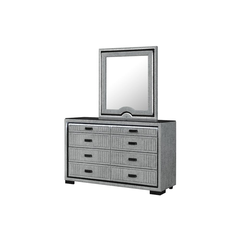 Isabella Grey Mirror With Led