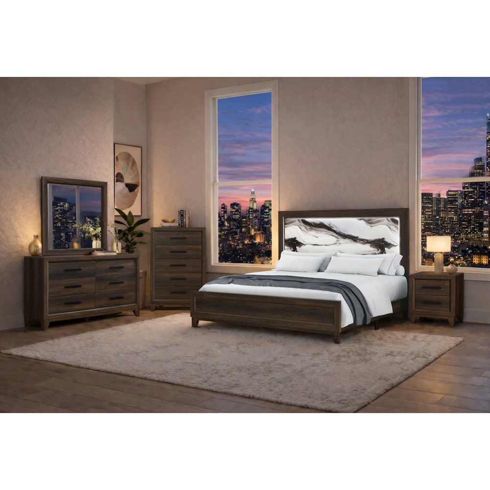 Harmony Brown Dresser