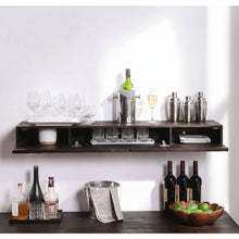 Distressed Floating Shelf Set With Hidden Storage (3 Pcs)