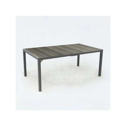 3 Place Grey Outdoor Aluminum Round Patio Dining Table and Stackable Chairs Set