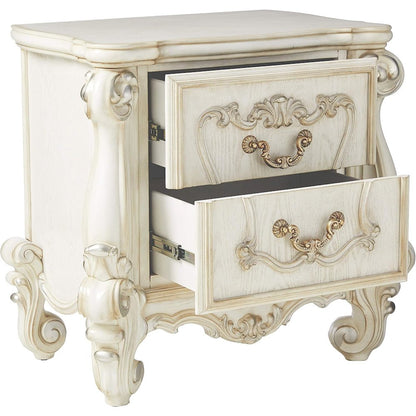 Versailles Nightstand, Bone White