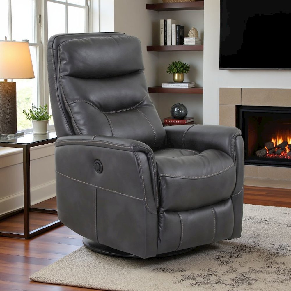 Flint Recliner Nursery Glider  – Elegant Boucle Chairs for Comfort