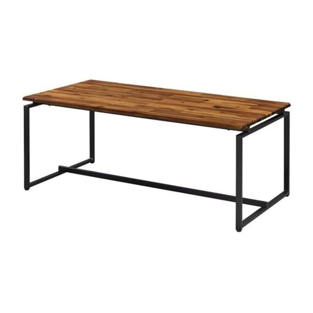 Jurgen 3Pc Pack Coffee & End Set, Oak & Black