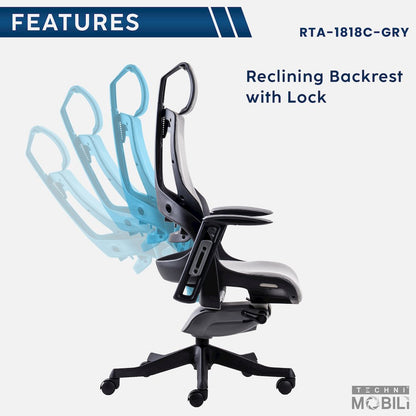 Techni Mobili LUX Ergonomic Executive Chair