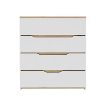 Zoe Dresser White / Light Oak MDF