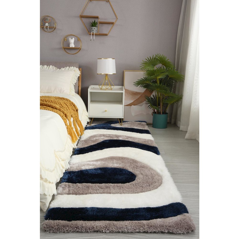 MATEOS SHAG MS07  2'4" X 8'