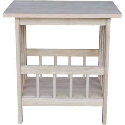 Mission Magazine End Table - 5239