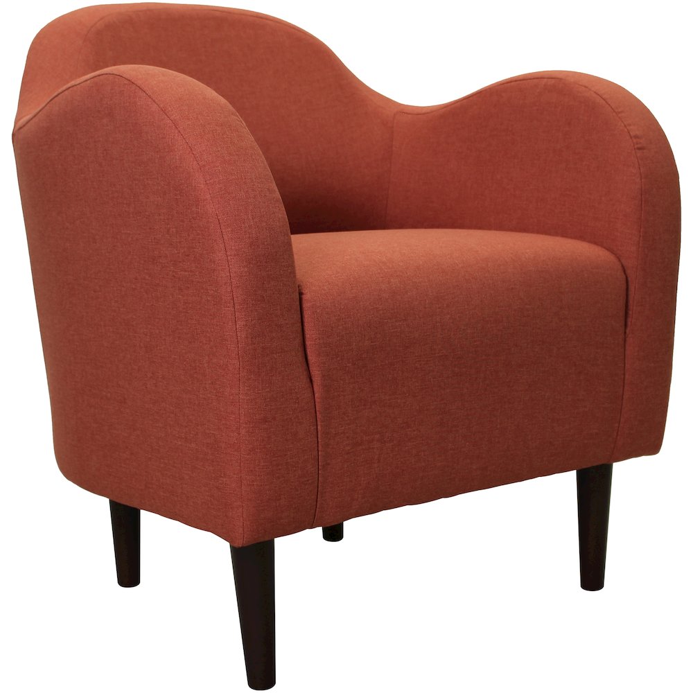 Julian Mid Century Arm Chair - Mango