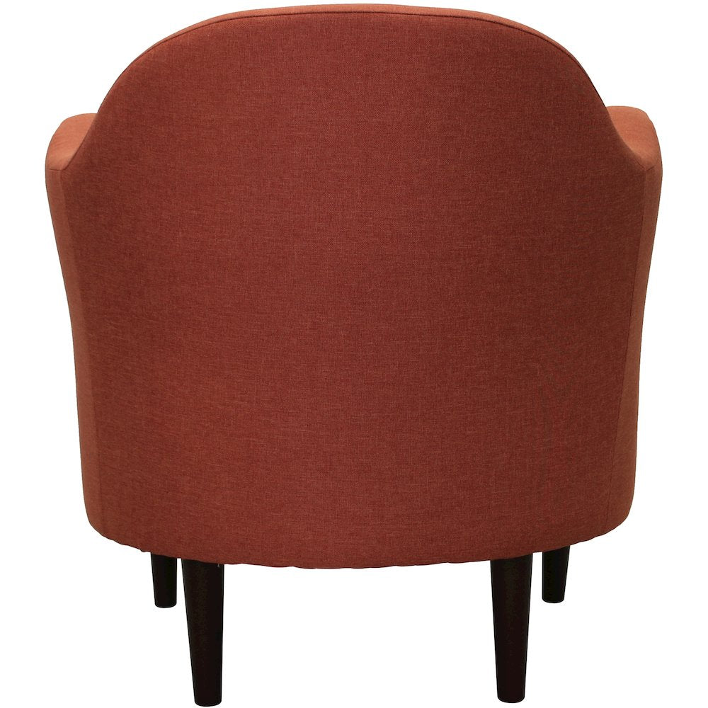 Julian Mid Century Arm Chair - Mango