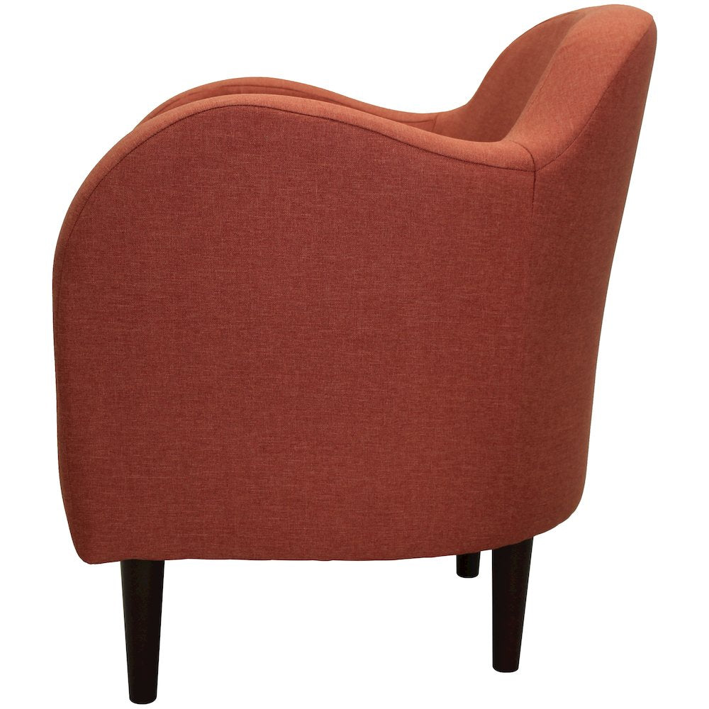 Julian Mid Century Arm Chair - Mango