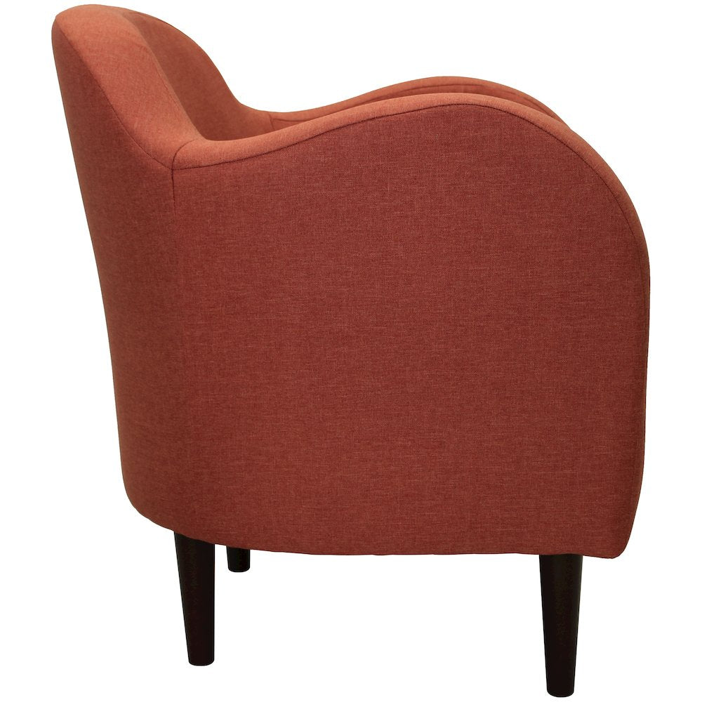 Julian Mid Century Arm Chair - Mango