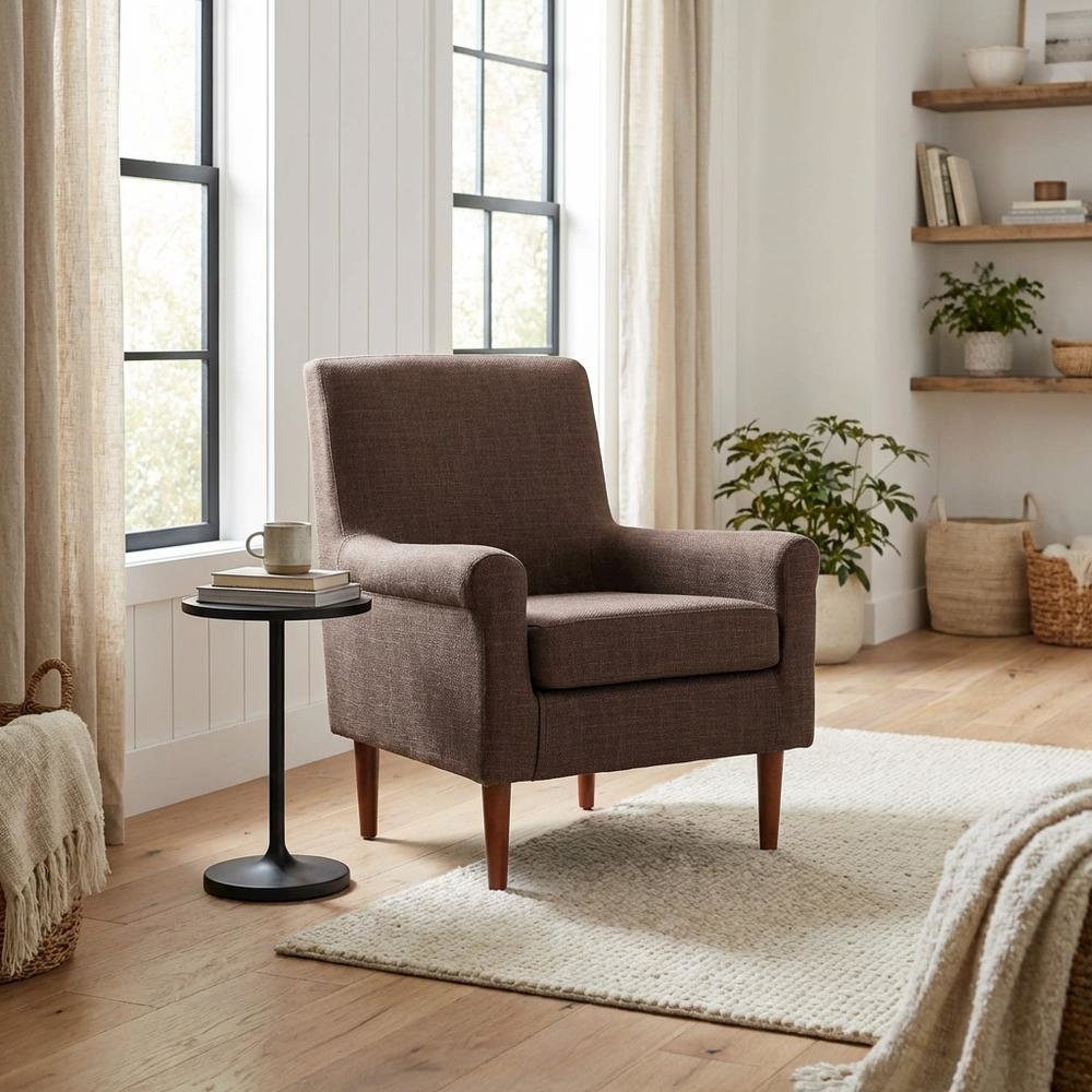 Ellis Lounge Chair  - Blake Truffle