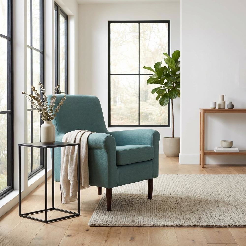 Ellis Rolled Arm Lounge Chair - Depalma