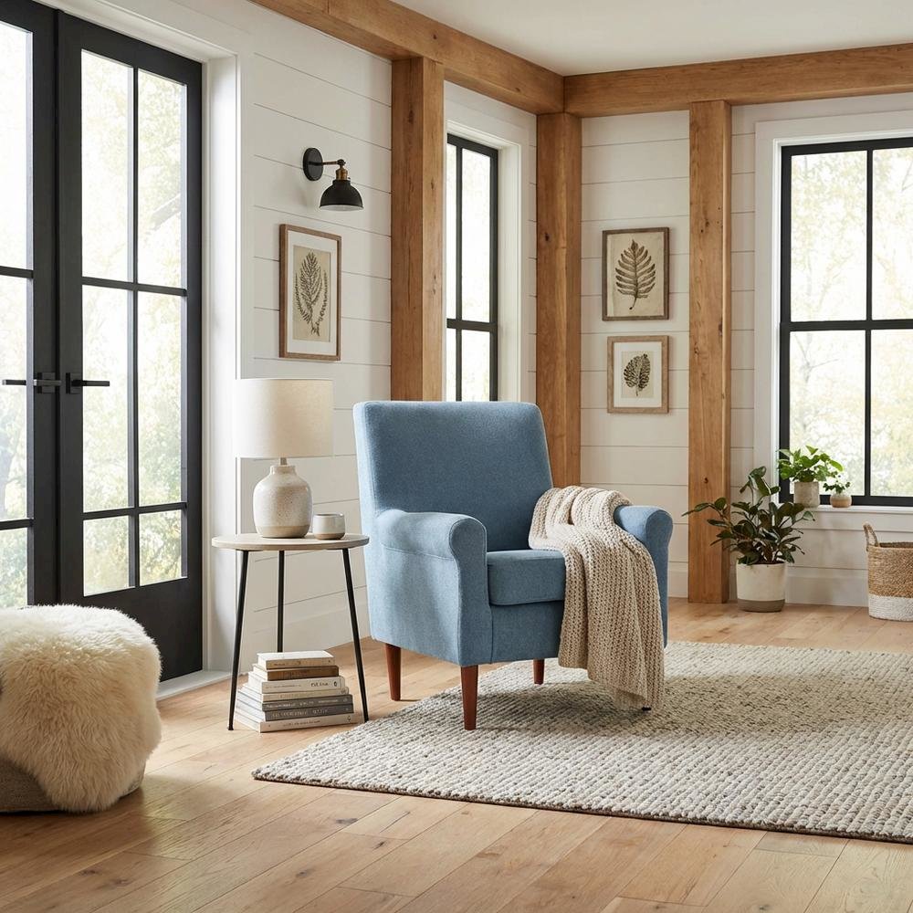 Ellis Lounge Chair  - Chloe Sky