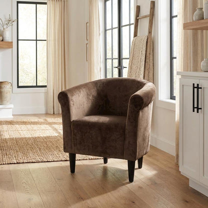 Savannah Club Chair - Elizabeth Godiva Brown
