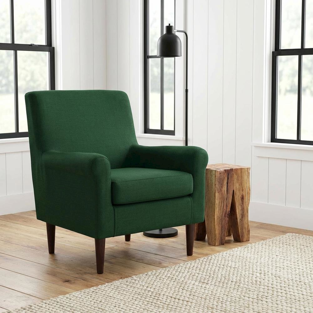 Ellis Rolled Arm Lounge Chair