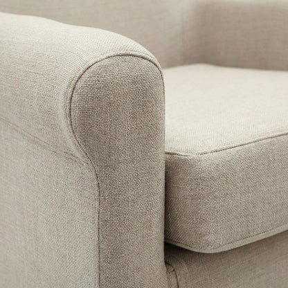 Ellis Rolled Arm Lounge Chair