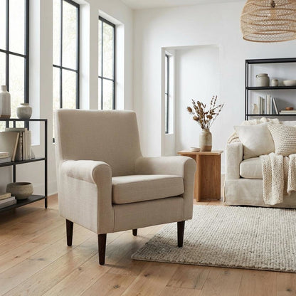 Ellis Rolled Arm Lounge Chair