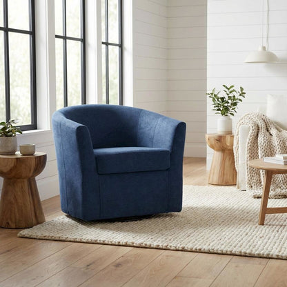Windsor Swivel Chair  - Chloe Indigo