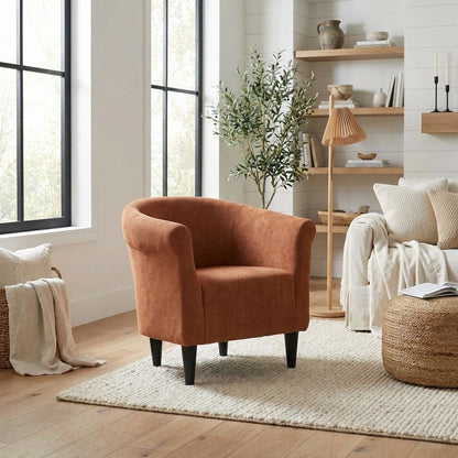 Marlee Barrell Chair  - Chloe Clay