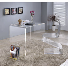 Clear Lucite Acrylic Student Desk Writing Study Table