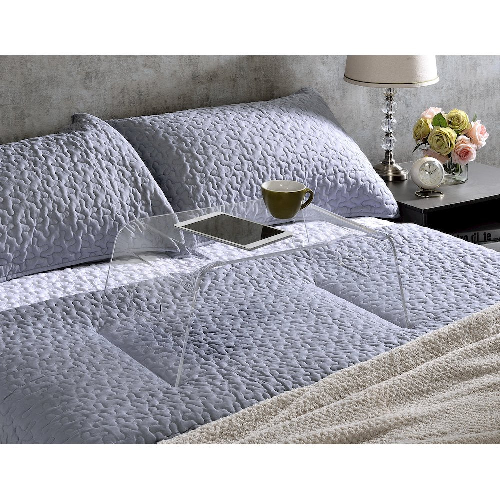Clear Lucite Acrylic Bed Tray Laptop Breakfast Table