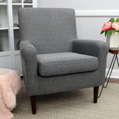 Ellis Rolled Arm Lounge Chair