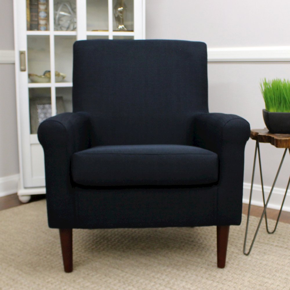 Ellis Rolled Arm Lounge Chair