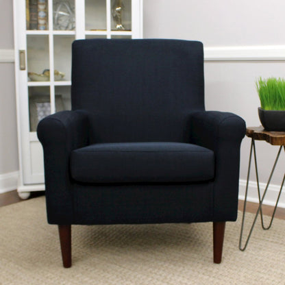 Ellis Rolled Arm Lounge Chair