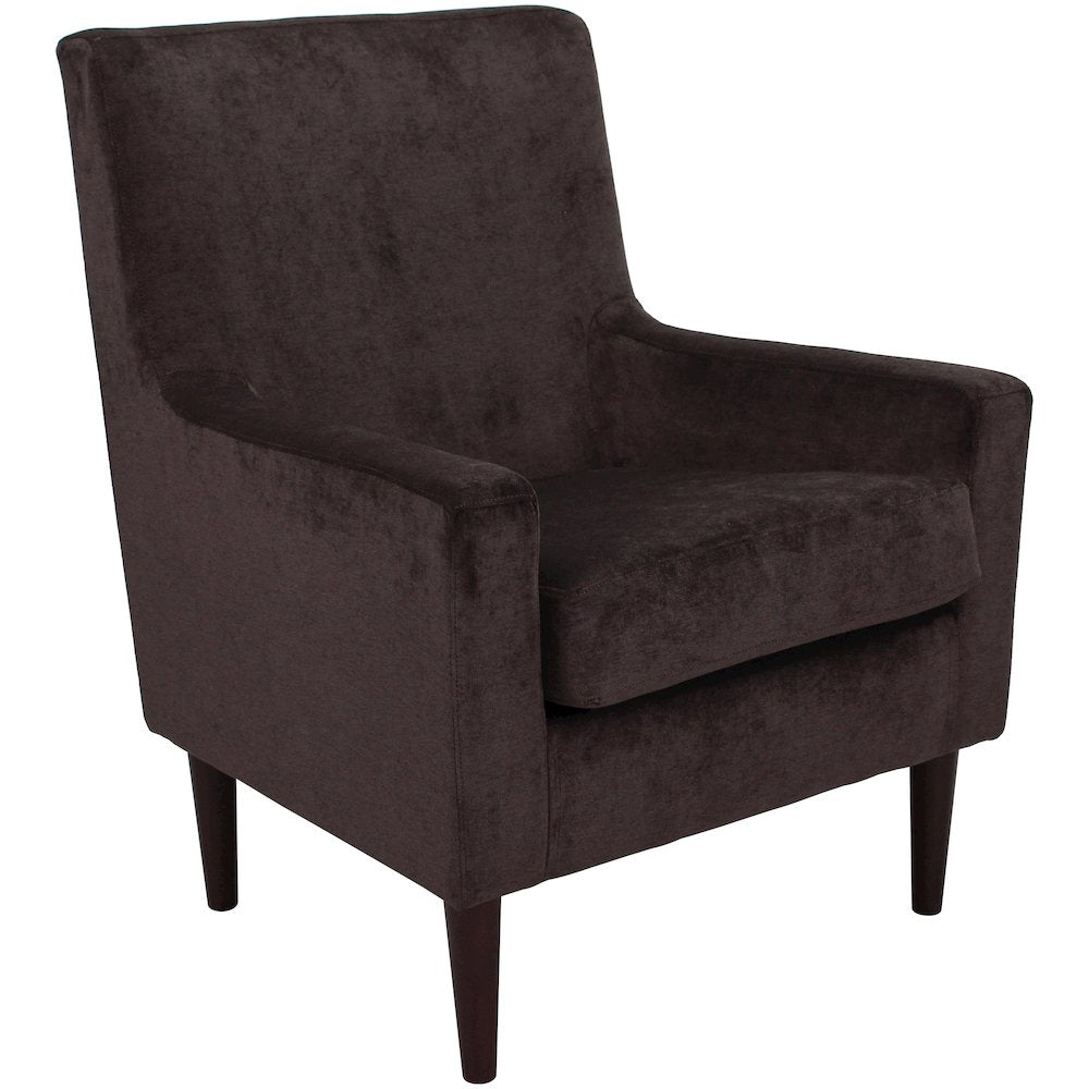 Emma Lounge Chair - Godiva Brown