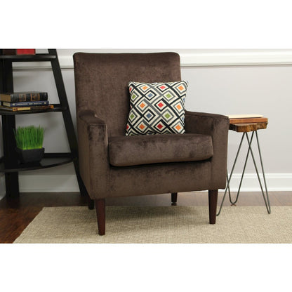 Emma Lounge Chair - Godiva Brown