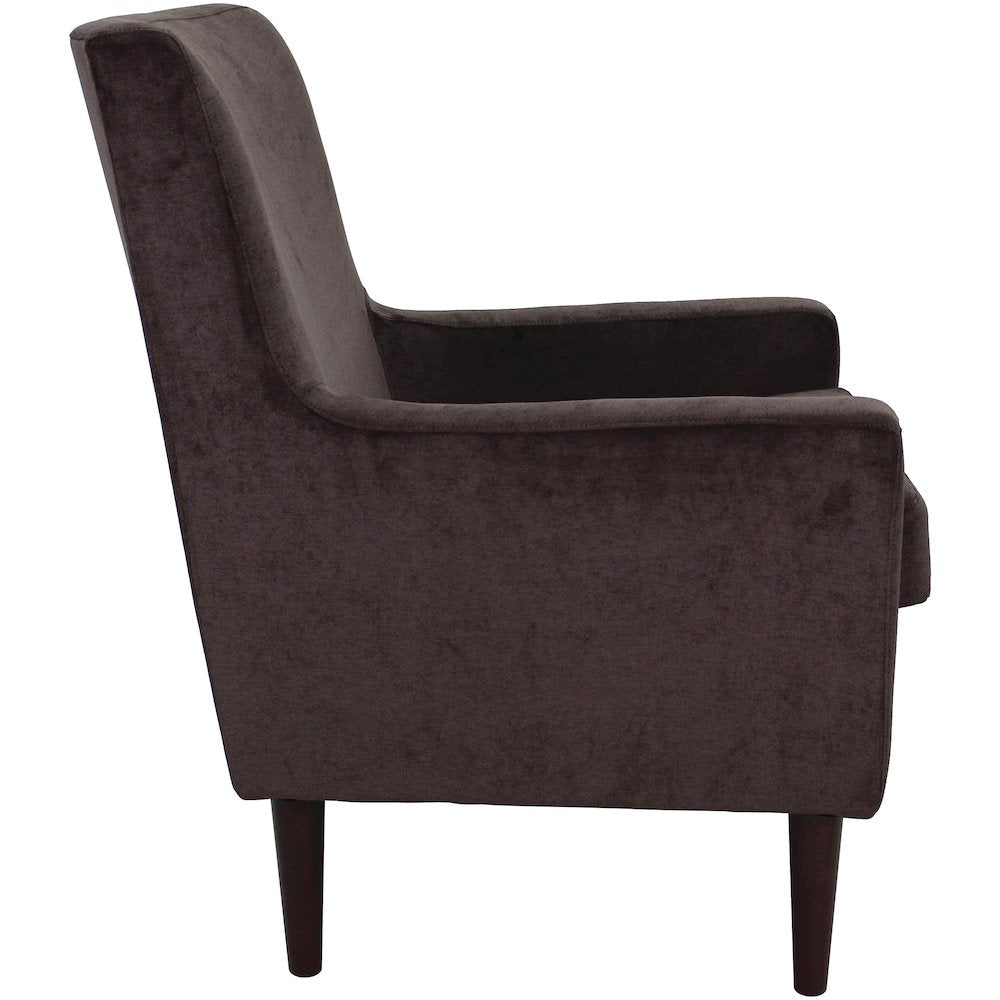 Emma Lounge Chair - Godiva Brown