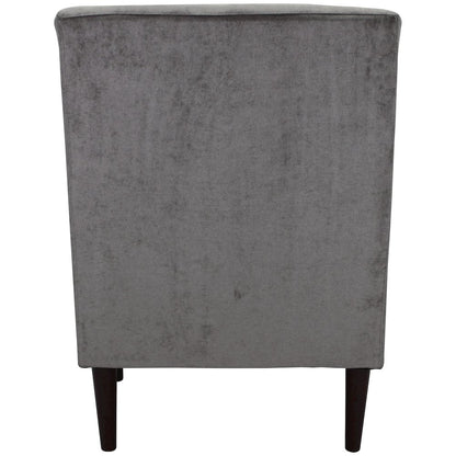 Emma Lounge Chair - Platinum Silver