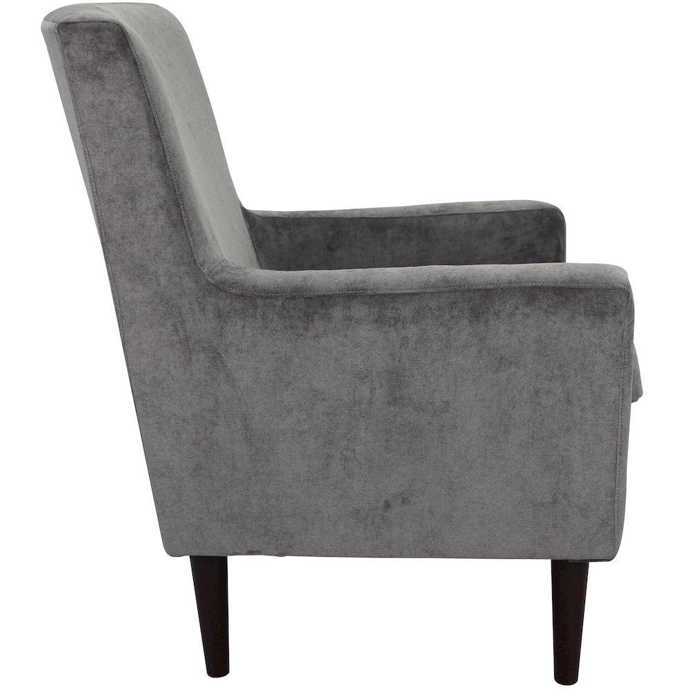 Emma Lounge Chair - Platinum Silver