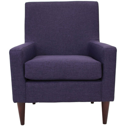 Emma Arm Chair - Eggplant