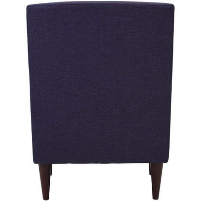 Emma Arm Chair - Eggplant