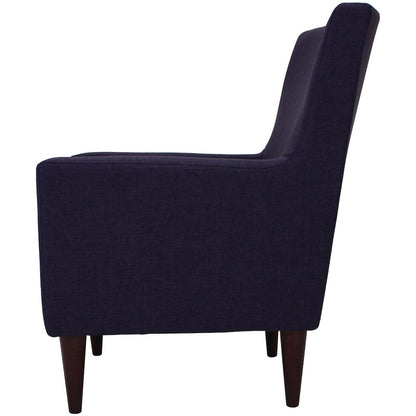 Emma Arm Chair - Eggplant