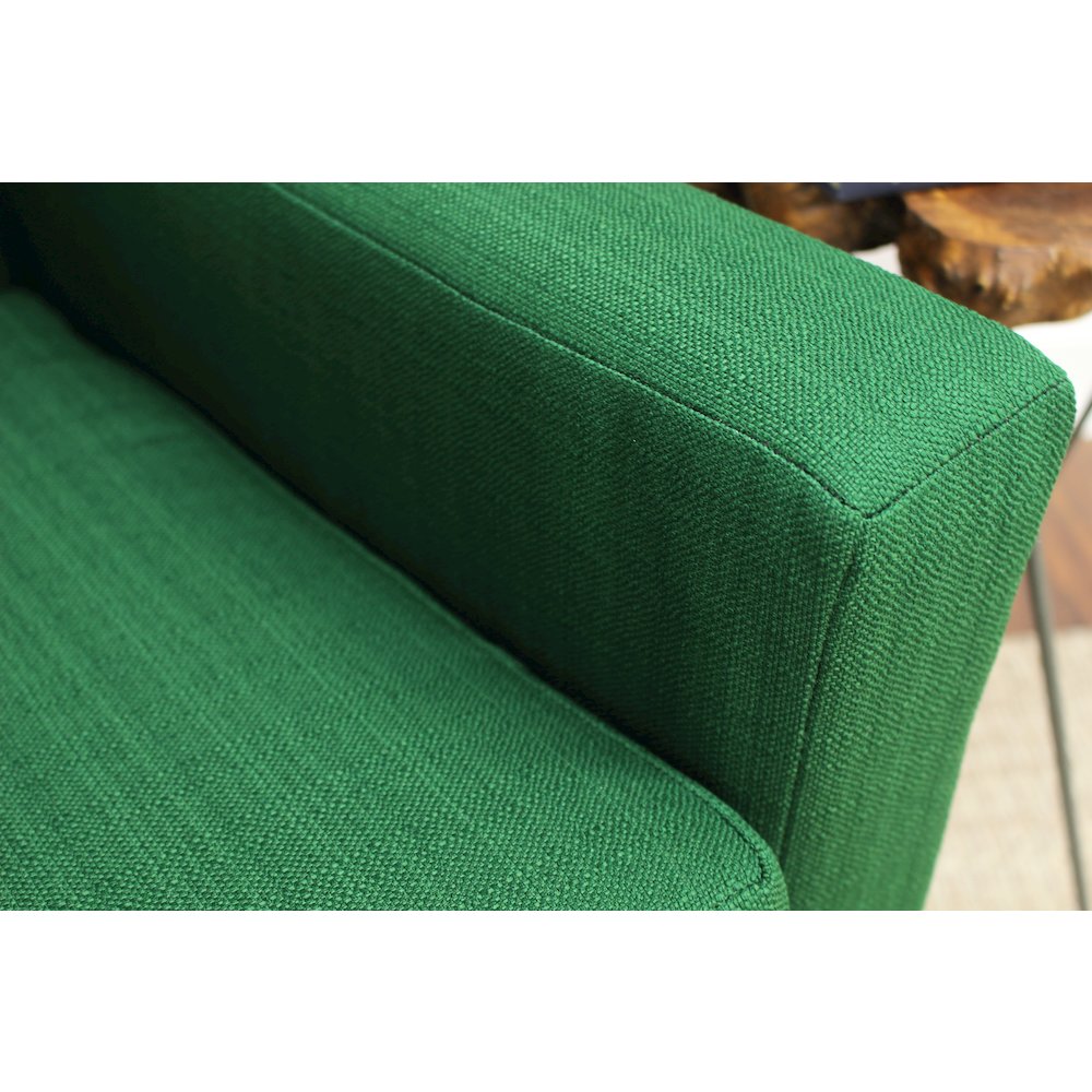 Emma Lounge Chair - Emerald Green
