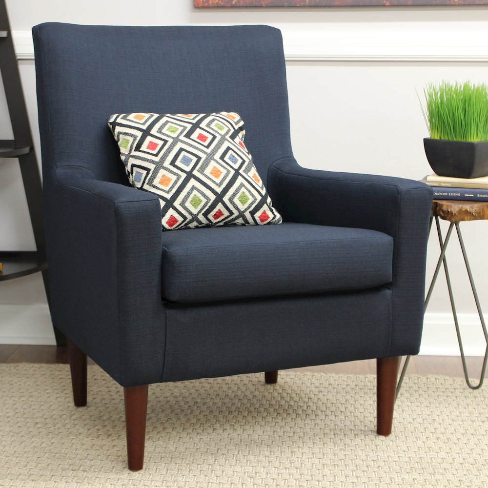 Emma Lounge Chair - Midnight Blue