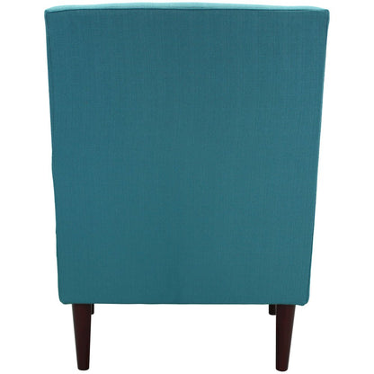Emma Lounge Chair - Teal Blue