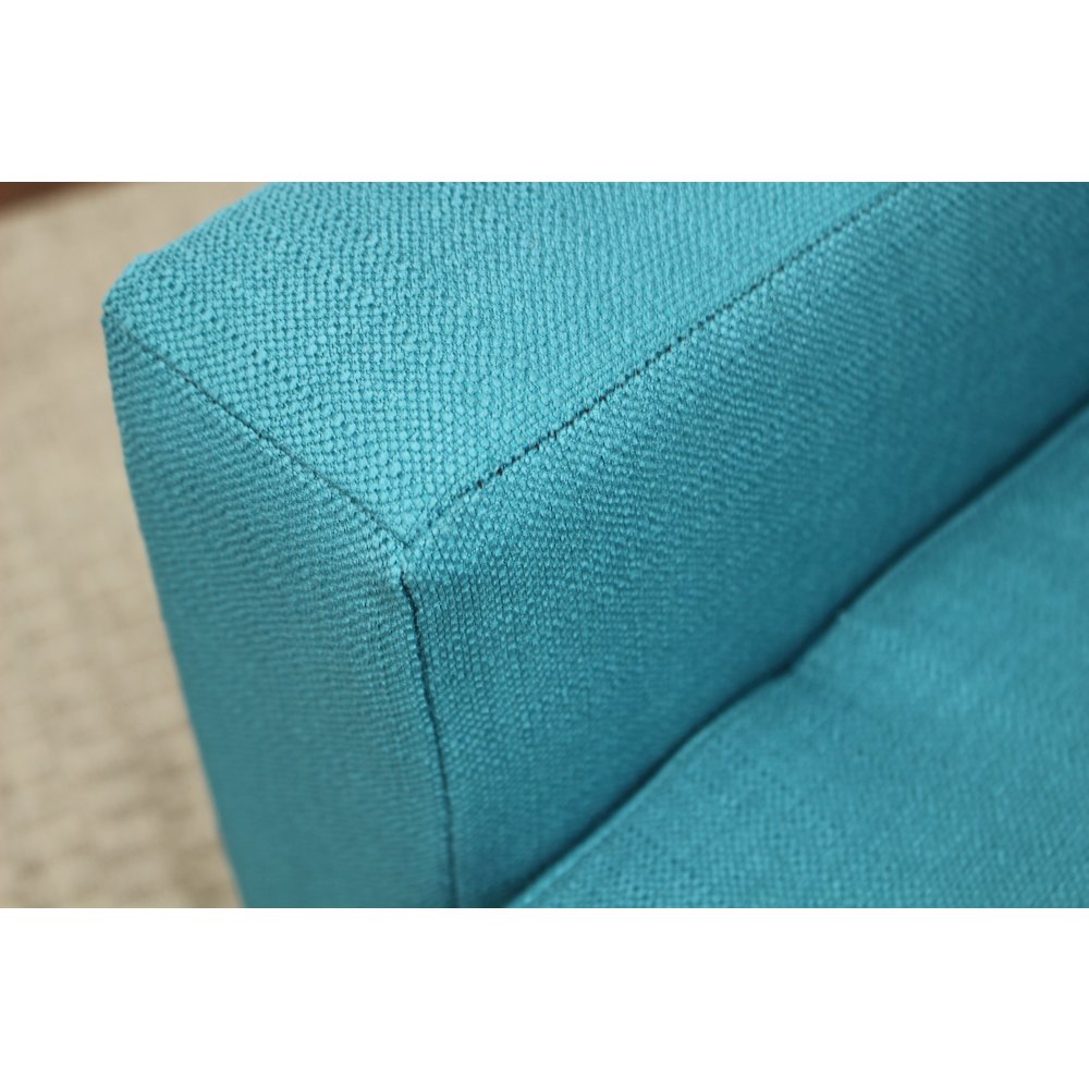 Emma Lounge Chair - Teal Blue