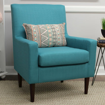 Emma Lounge Chair - Teal Blue