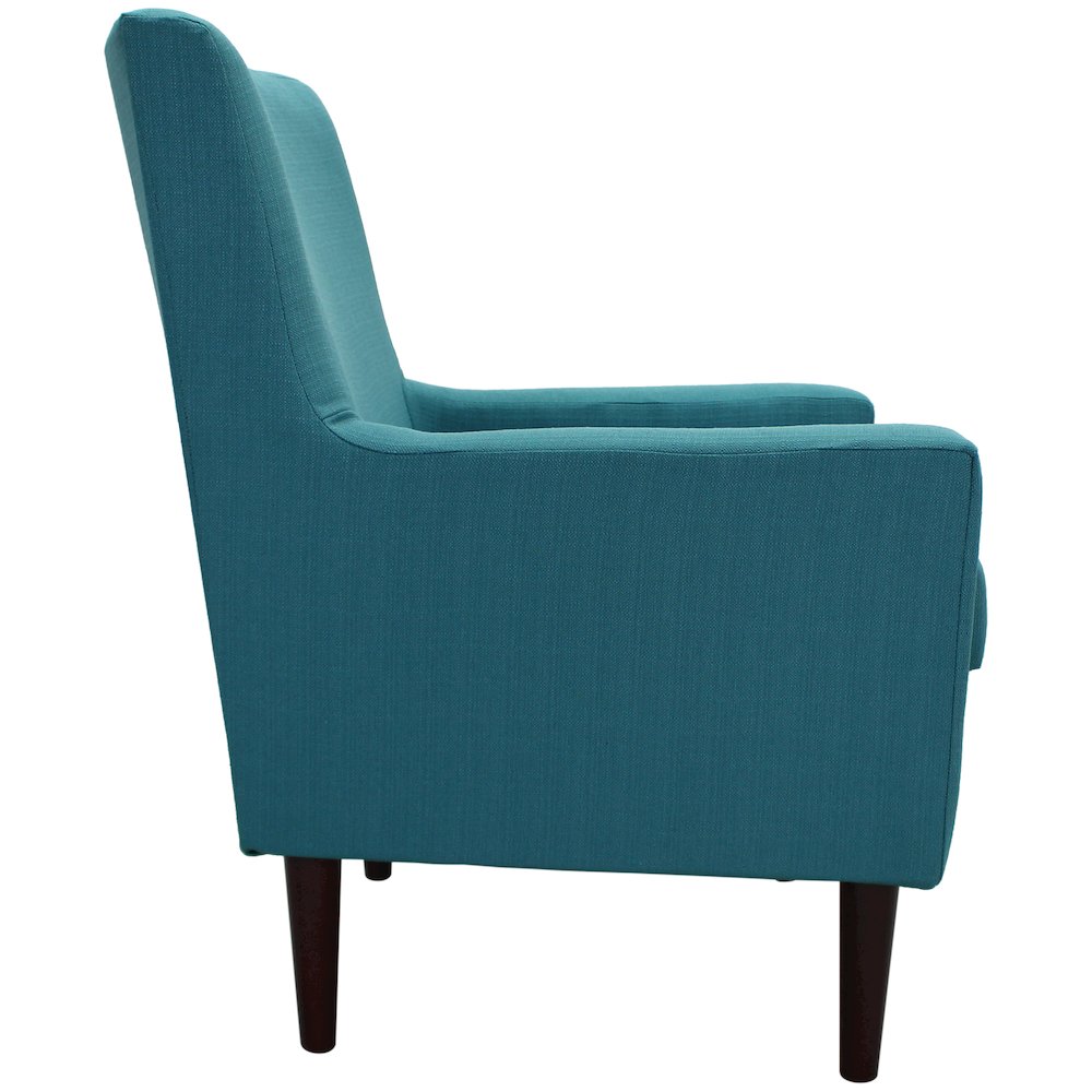 Emma Lounge Chair - Teal Blue