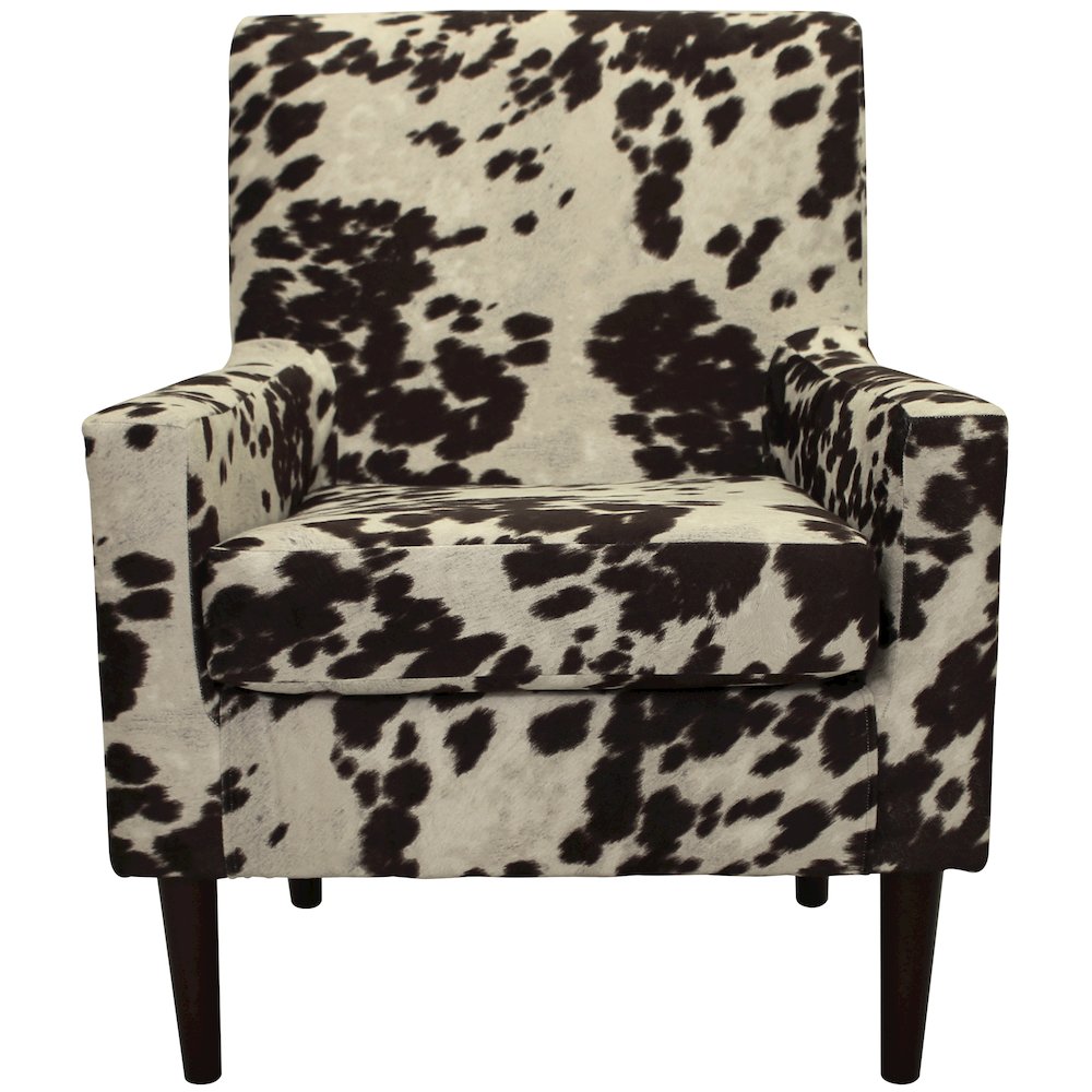 Emma Arm Chair - Cowhide Brown