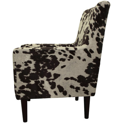 Emma Arm Chair - Cowhide Brown