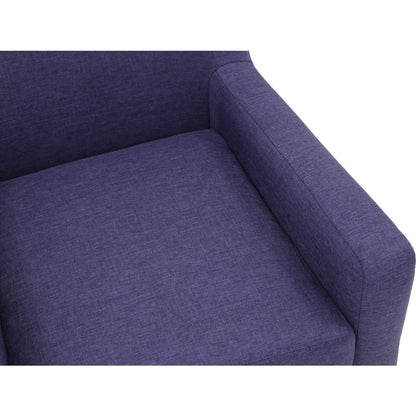 Fynn Lounge Chair - Jitterbug Eggplant